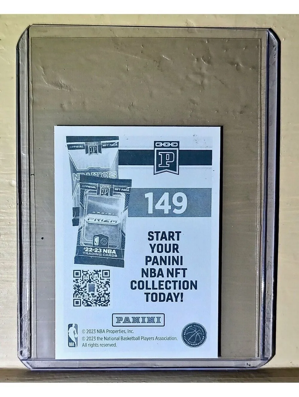2023-24 Nick Smith Jr. Panini NBA Basketball #149 Sticker Charlotte Hornets